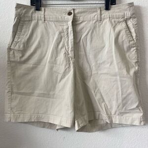 Kim Rogers vintage khaki Shorts Size 18